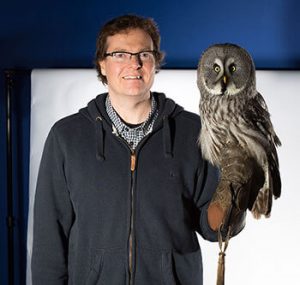 Paul Groom and Great Grey Owl
