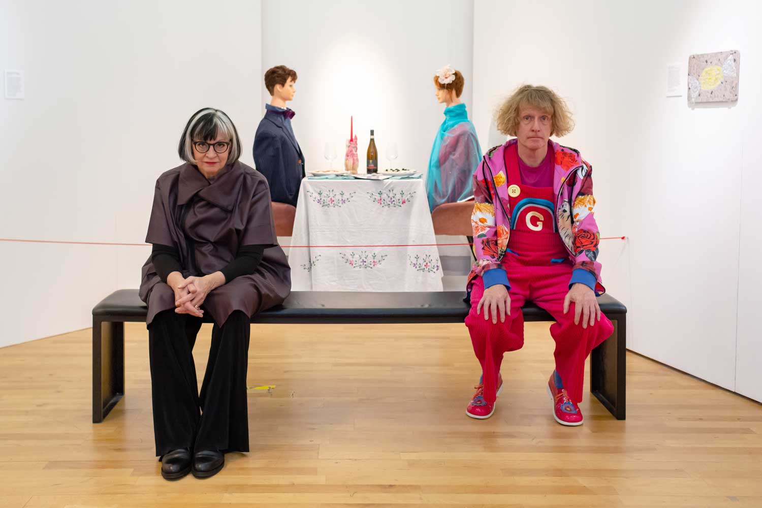 Grayson Perry and Philippa Perry at Bristol Museum
